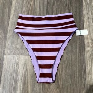 NWT Aerie High cut Cheeky Bikini Botton